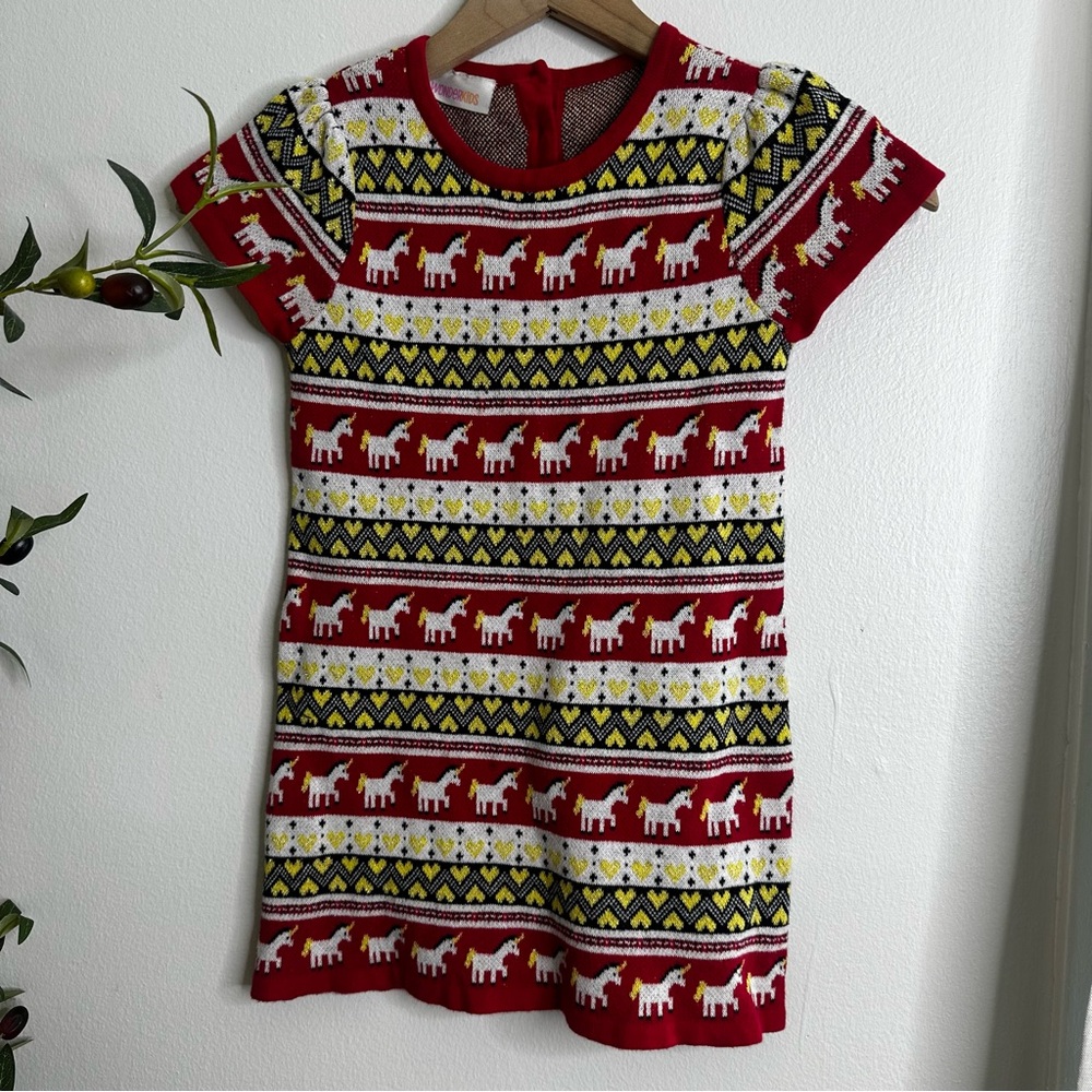 Wonderkids Unicorn Kids Dress 5T